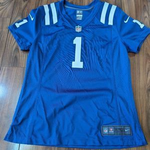 Nike PAT MCAFEE Indianapolis Colts Jersey Blue WWE ESPN LADIES Womens Medium~M